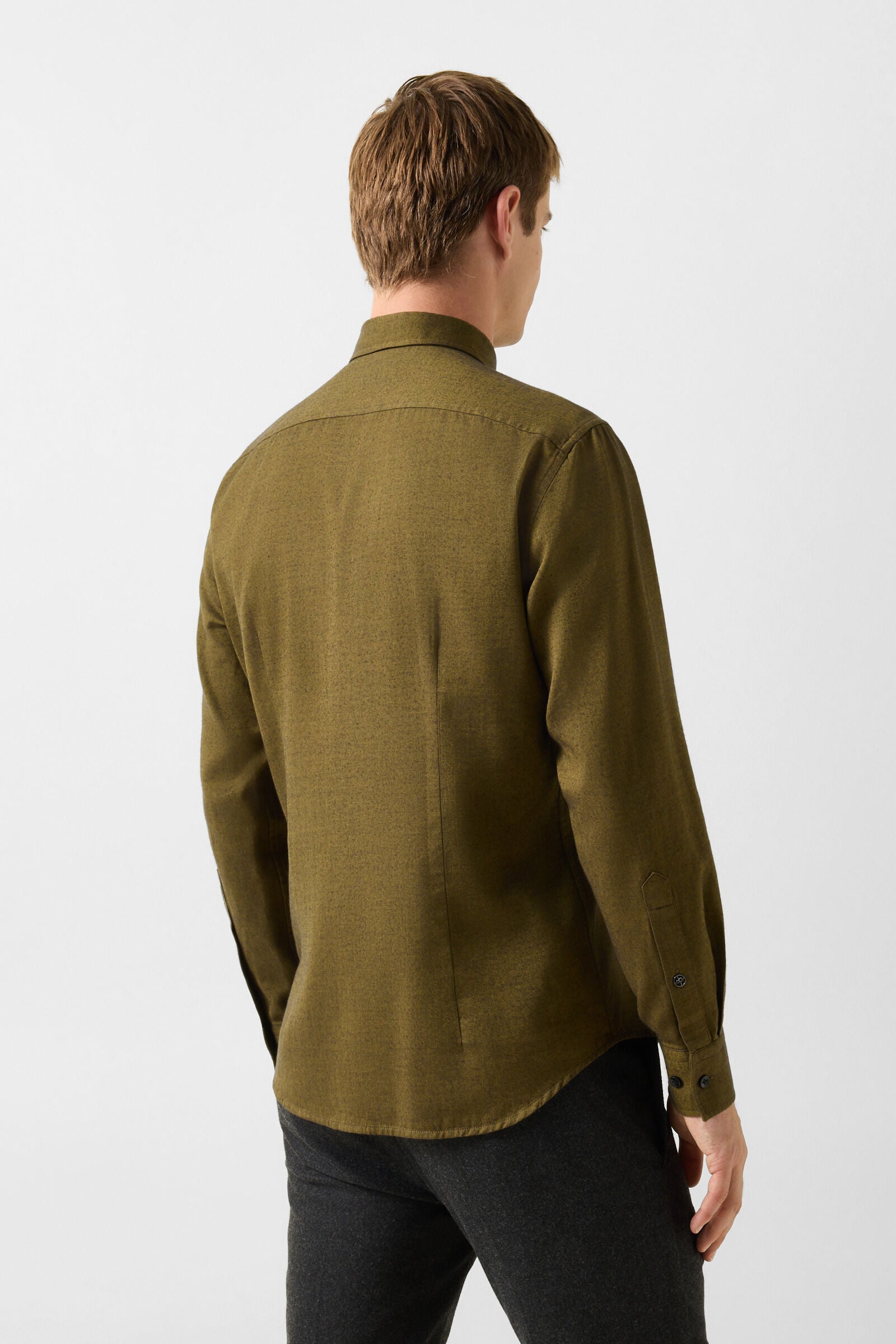 Timi Flannel Shirt Olive