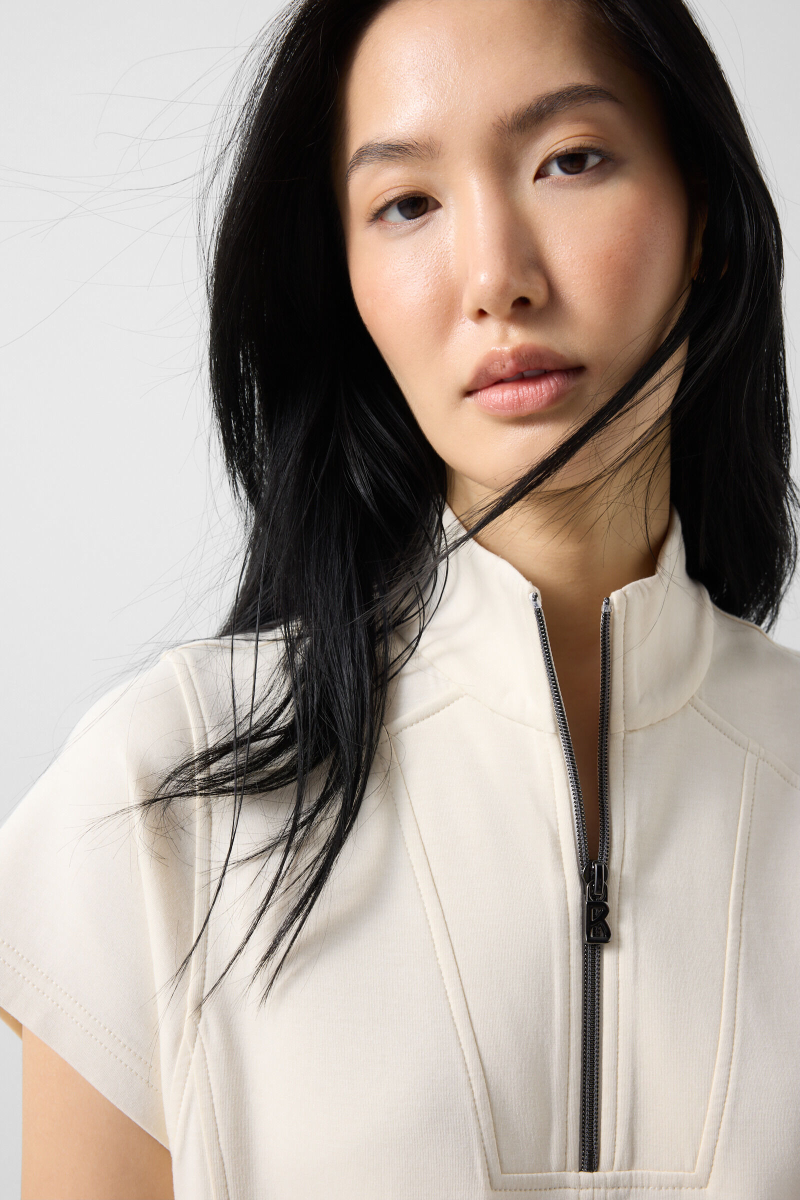 Coleen jersey dress Cream