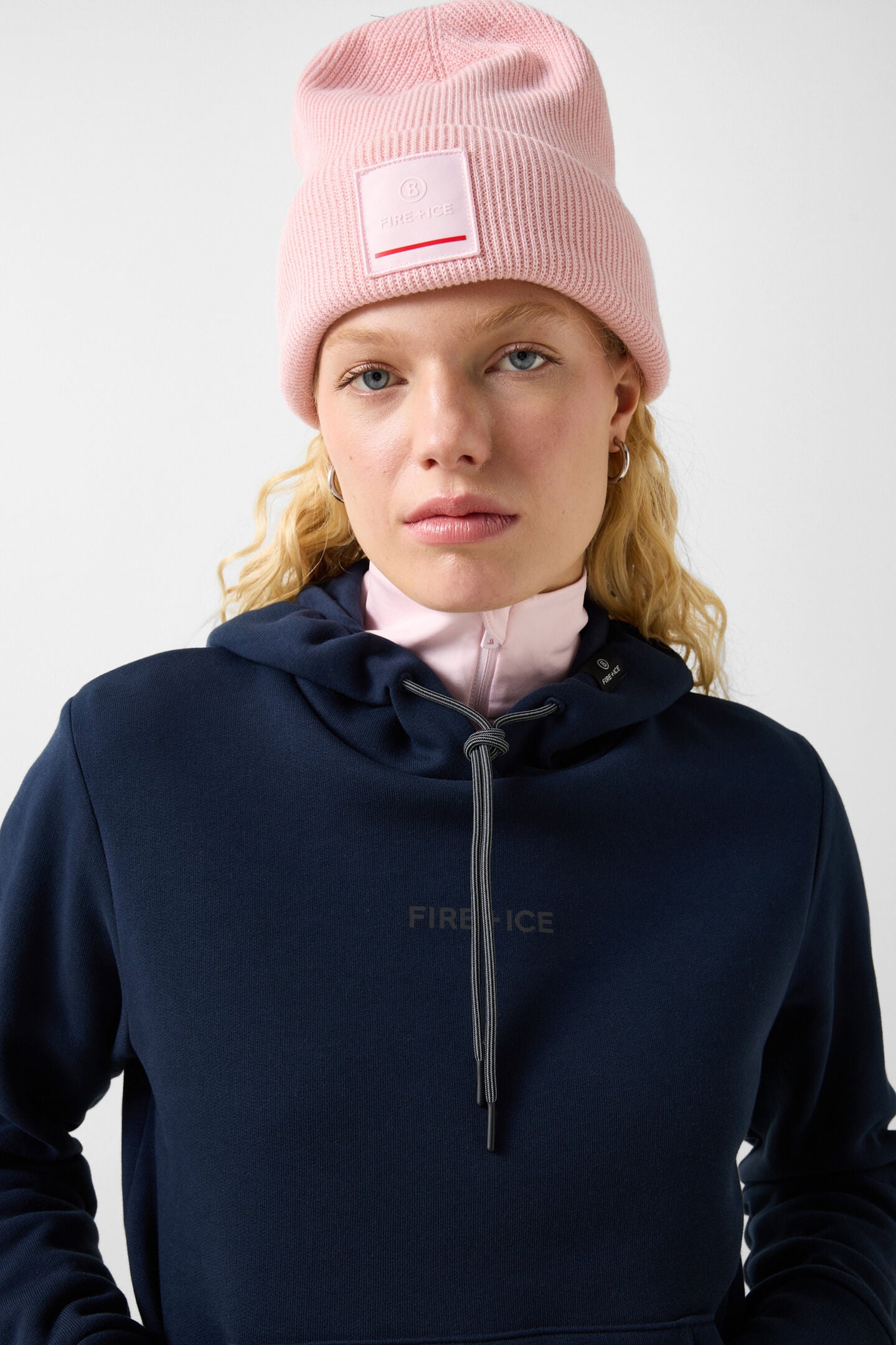 Baumwoll-Hoodie Nila Navy