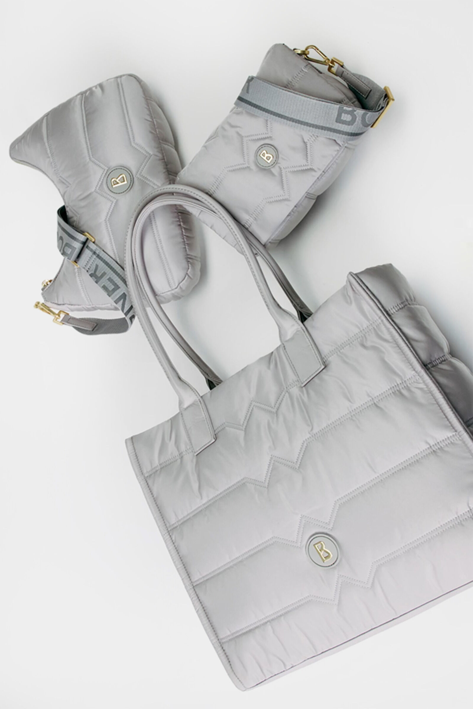 Shopper Wallis Tessuto Maylin Grey