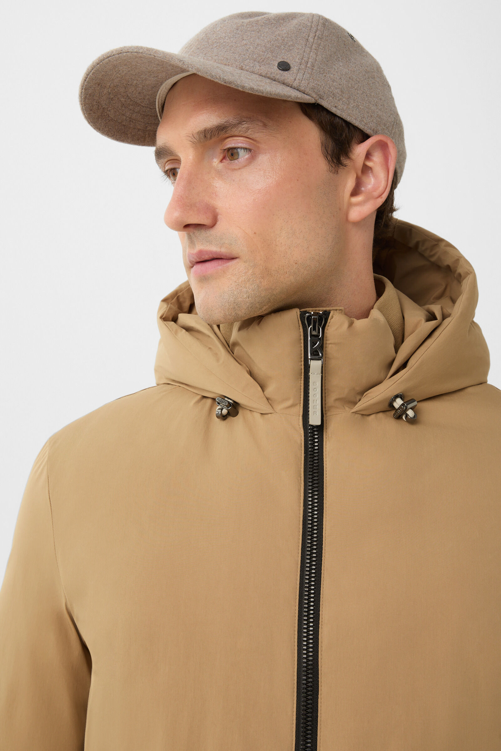Gidon down jacket Camel