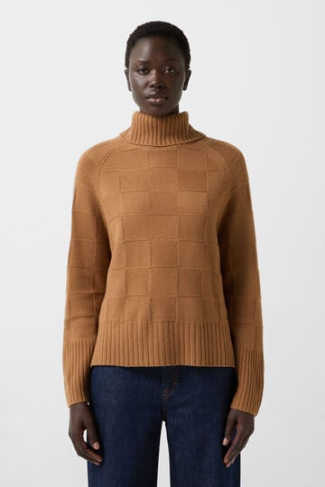 Lake turtleneck pullover Camel Lake turtleneck pullover Camel