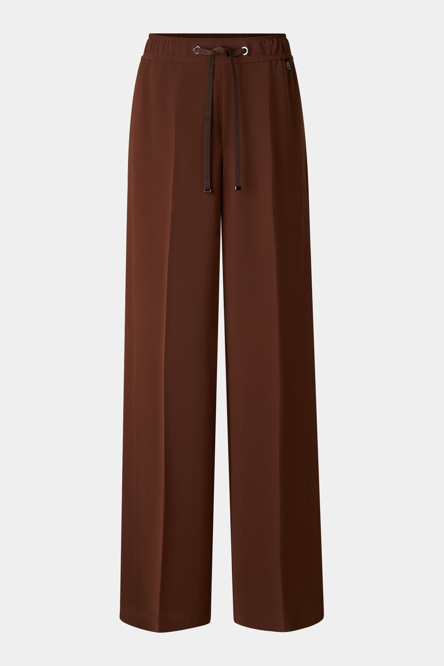 Enny crepe trousers Brown