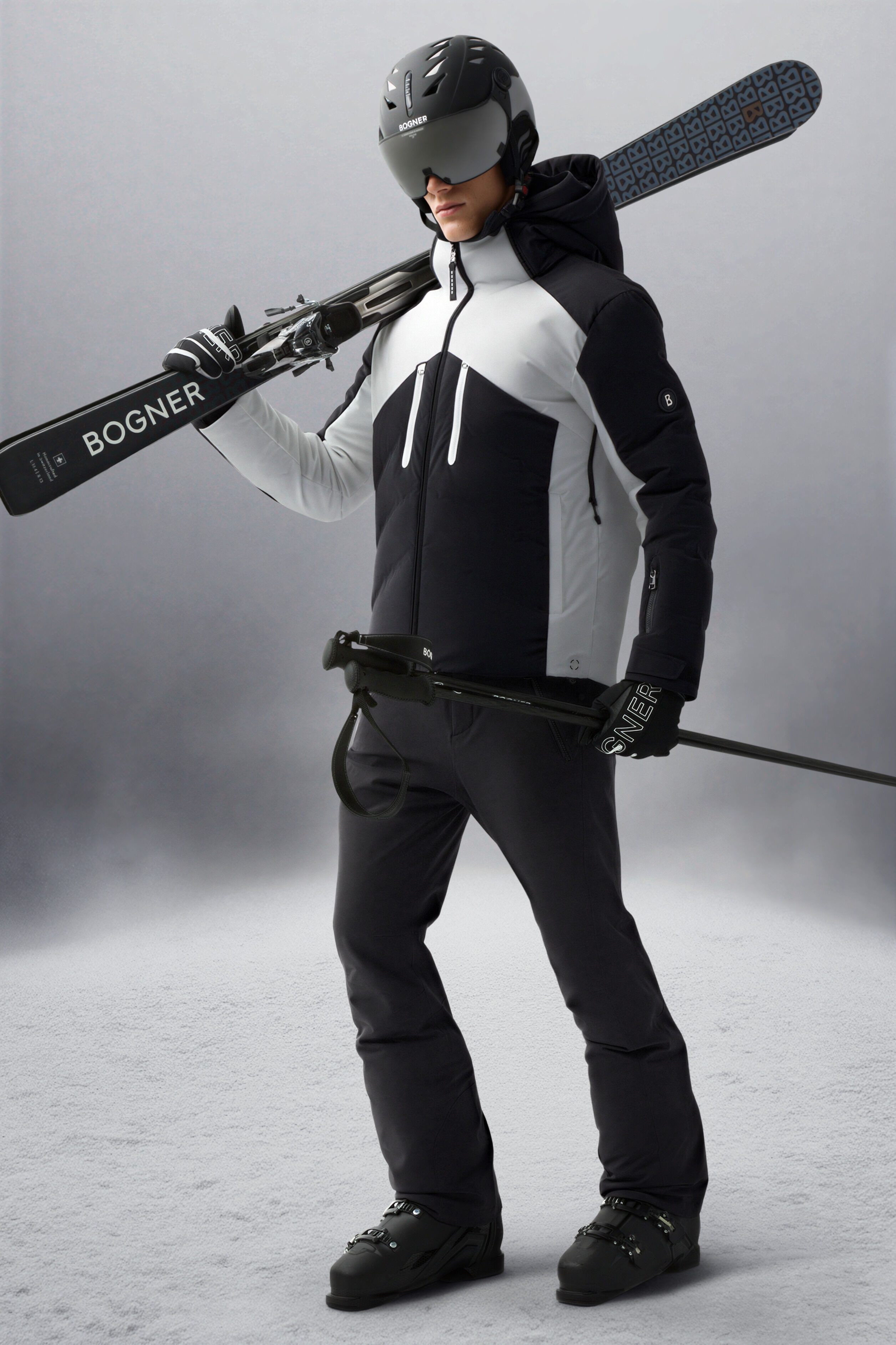 Ski Look Jervis Black/White 