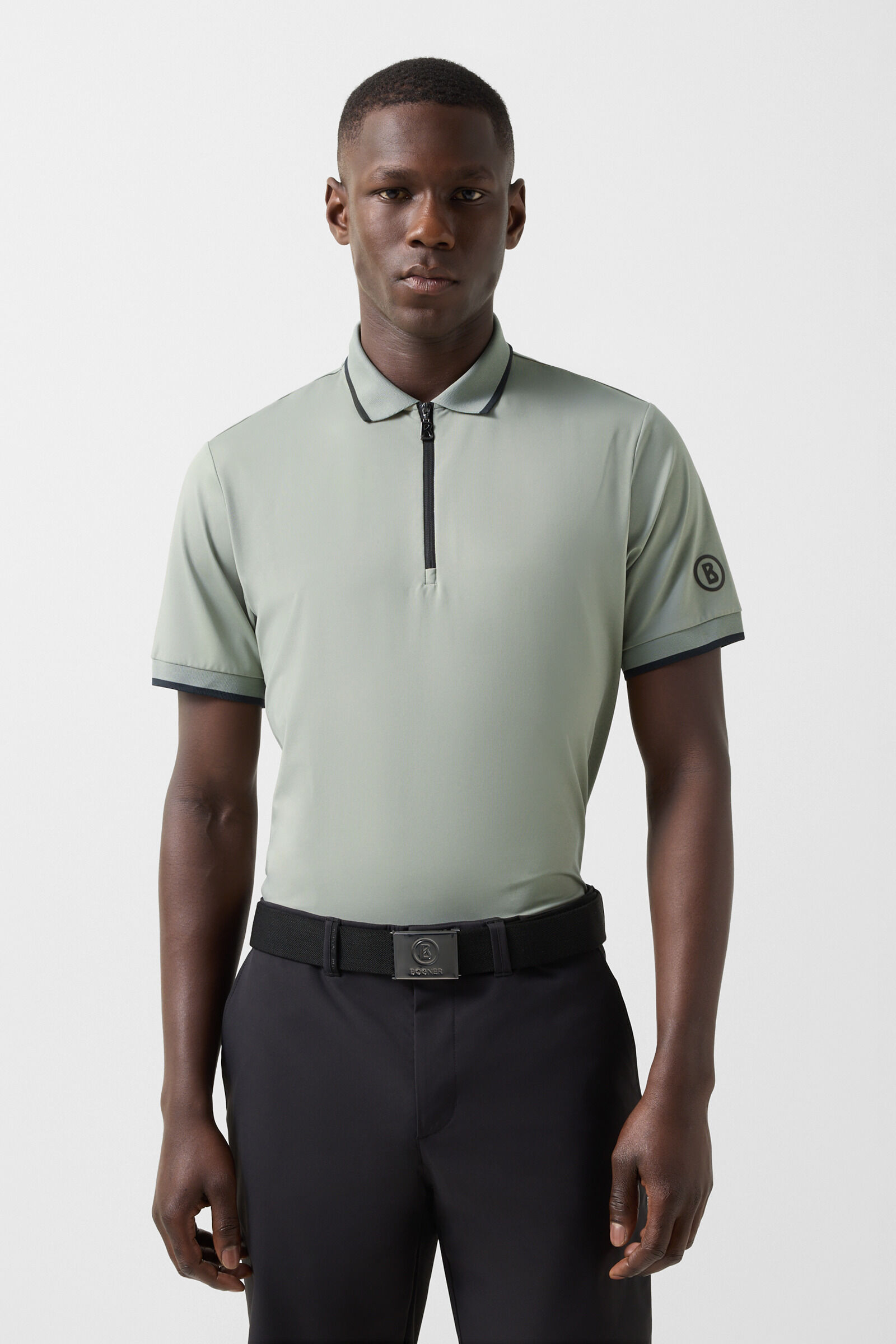 Funktions-Polo-Shirt Cody Eukalyptus