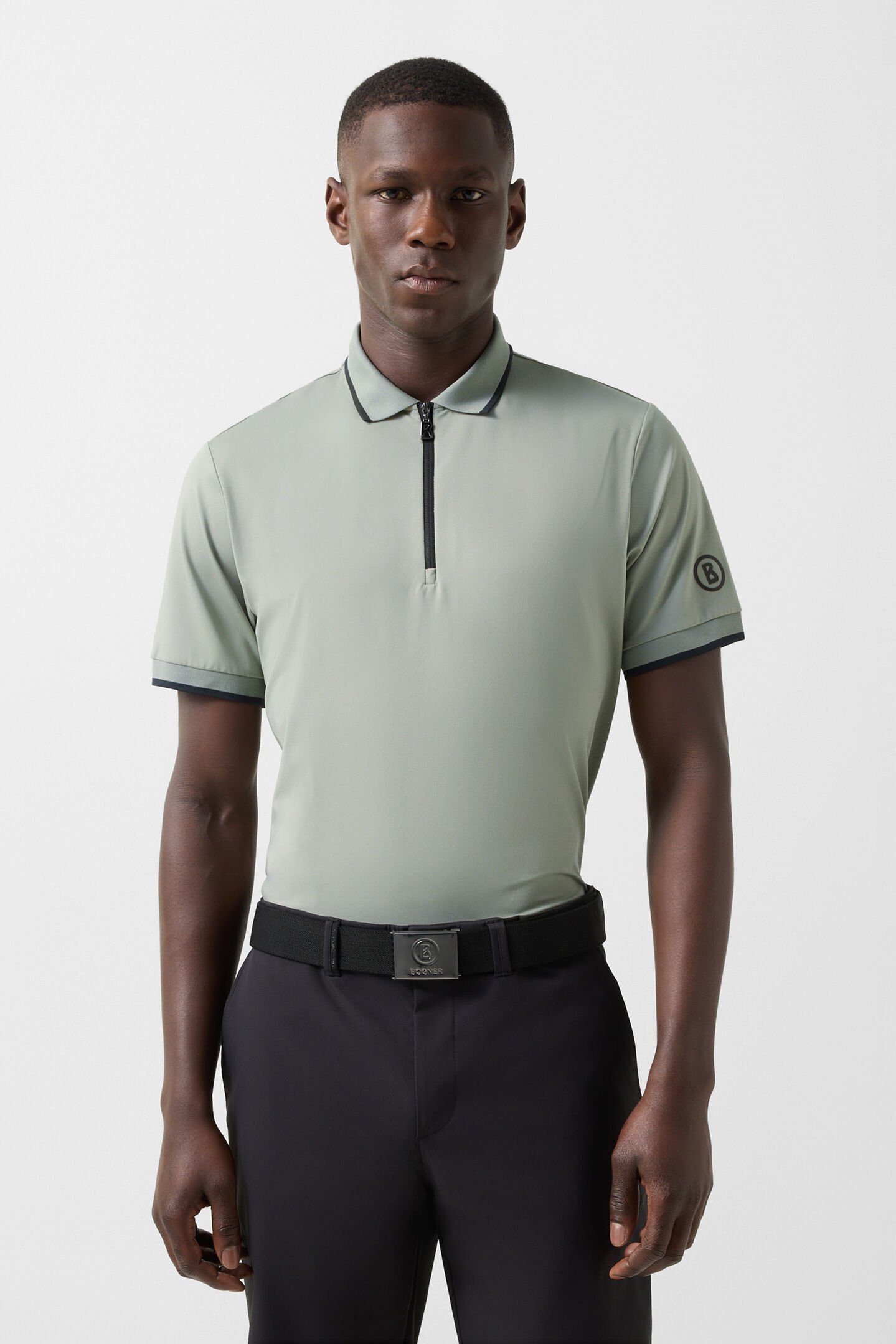 Funktions-Polo-Shirt Cody Eukalyptus