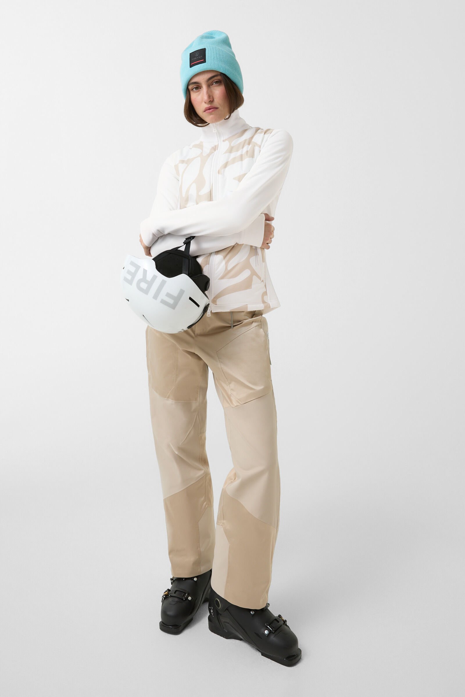Midlayer Hedda White/beige