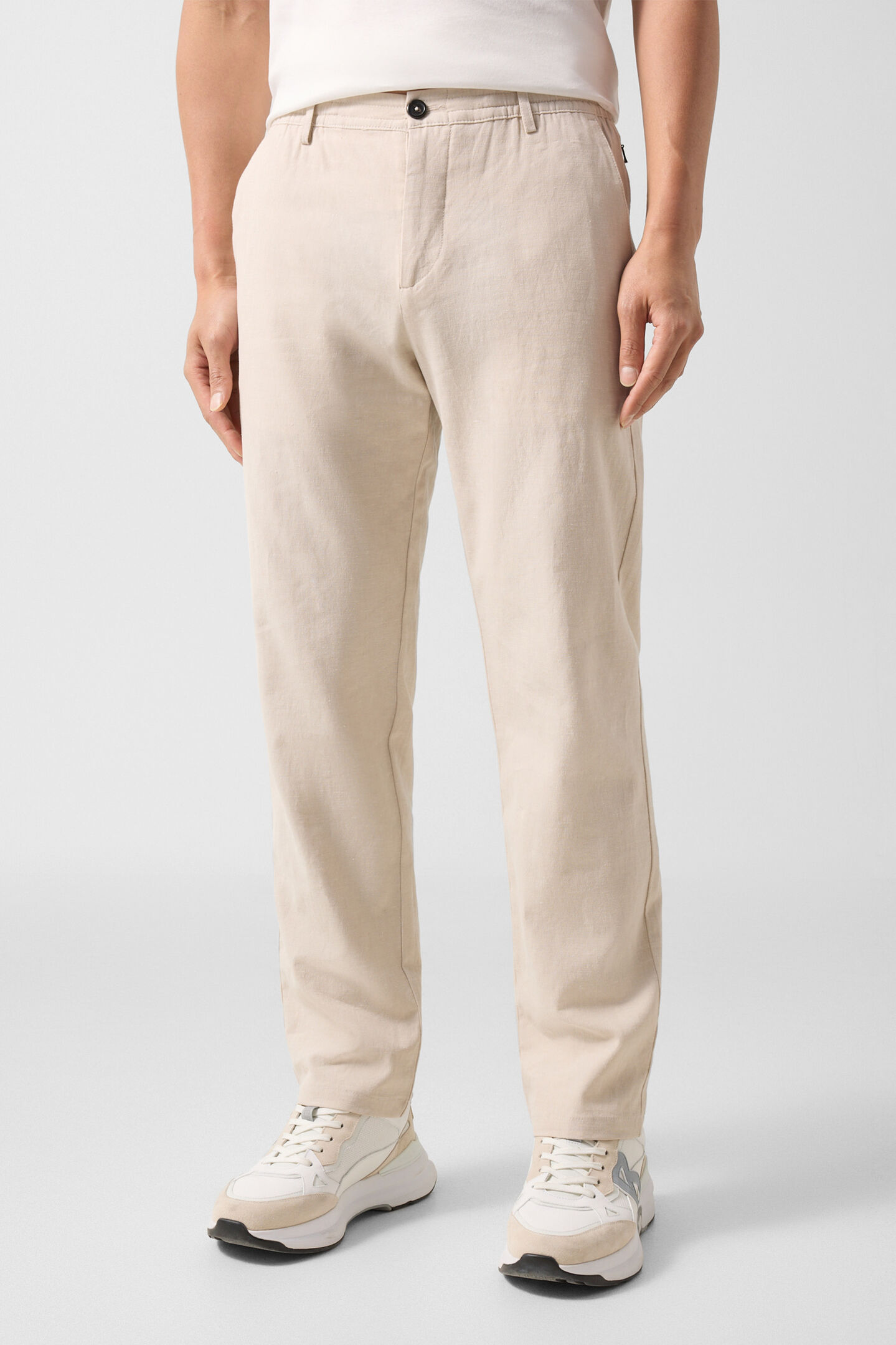 Leinenmix-Hose Marcus Sand