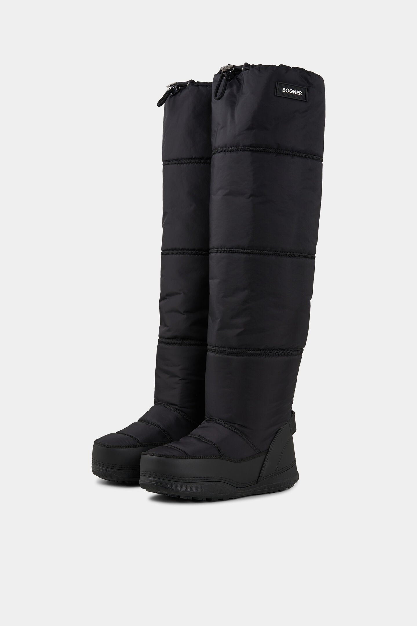Overknee snow boots La Plagne Black