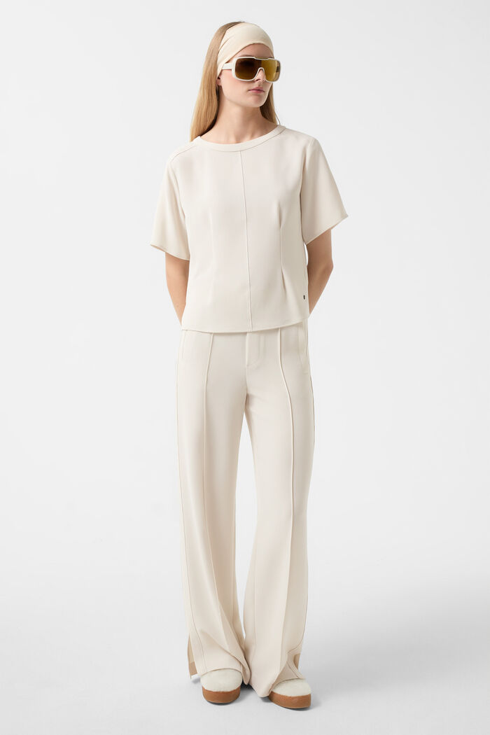 Scarlet crepe shirt Cream Scarlet crepe shirt Cream