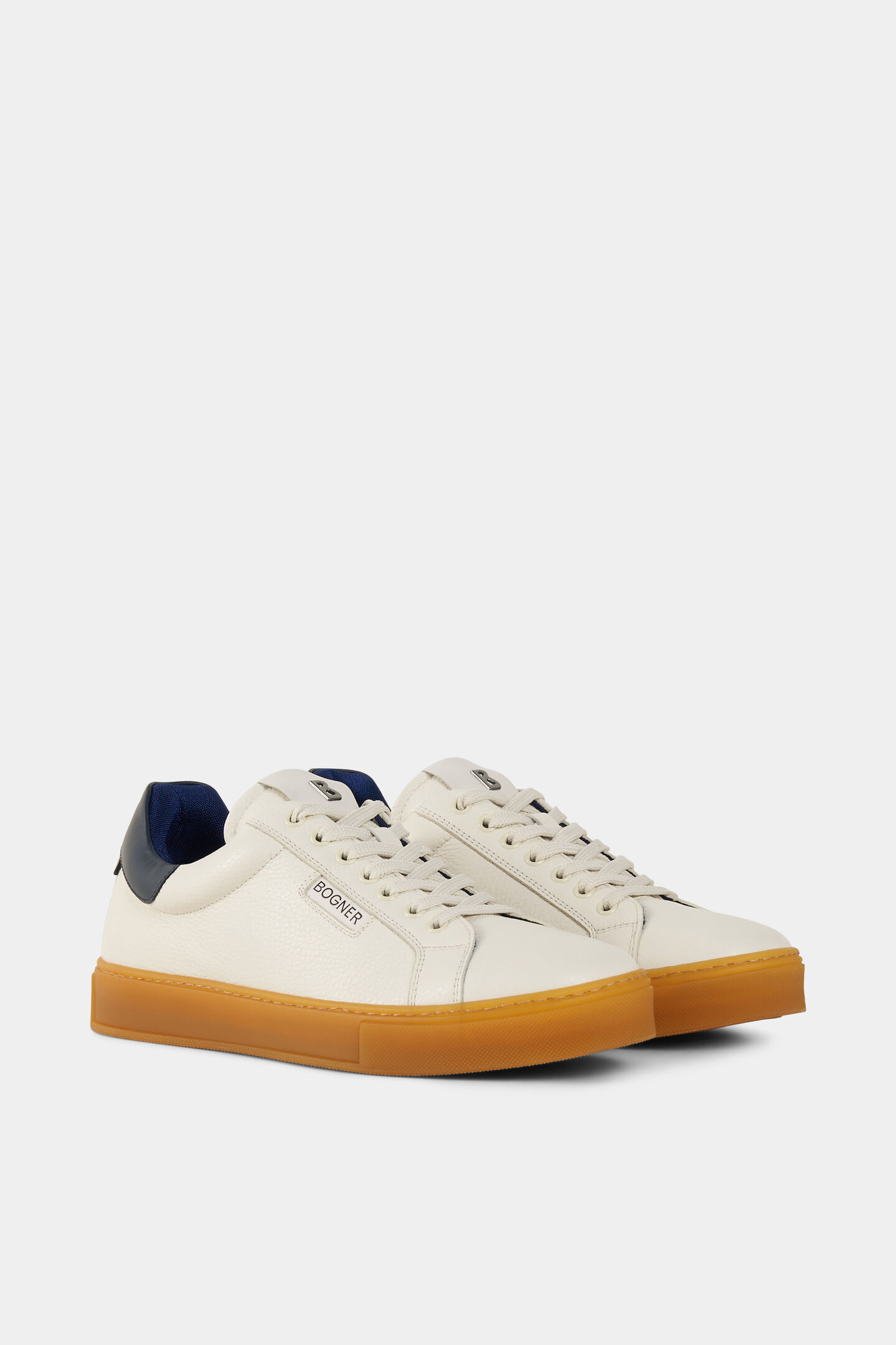 Sneaker Rome Beige/Navy-Blau
