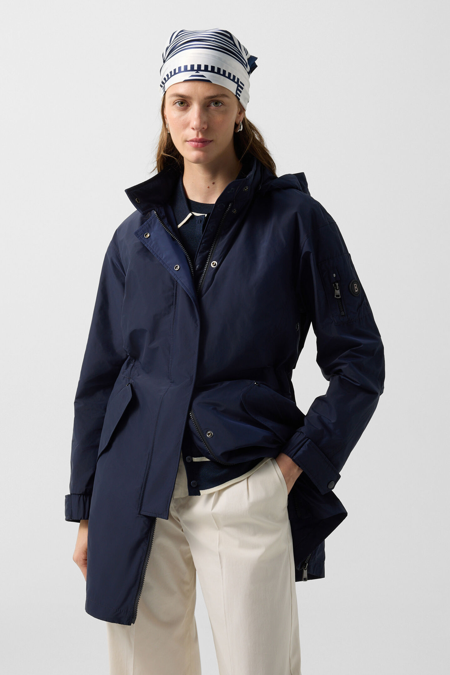Parka Zofia Navy-Blau