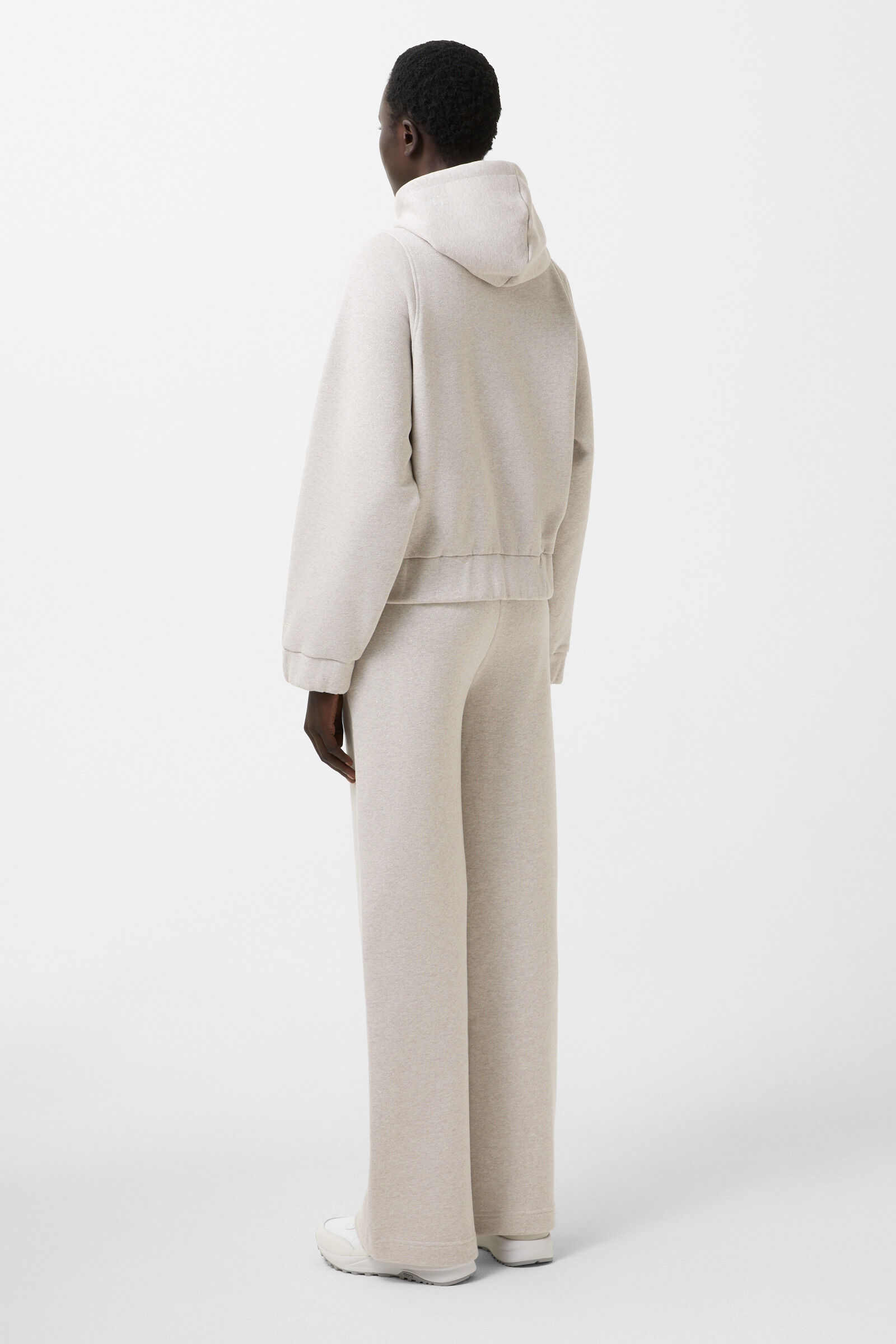 Talli jersey jacket Greige