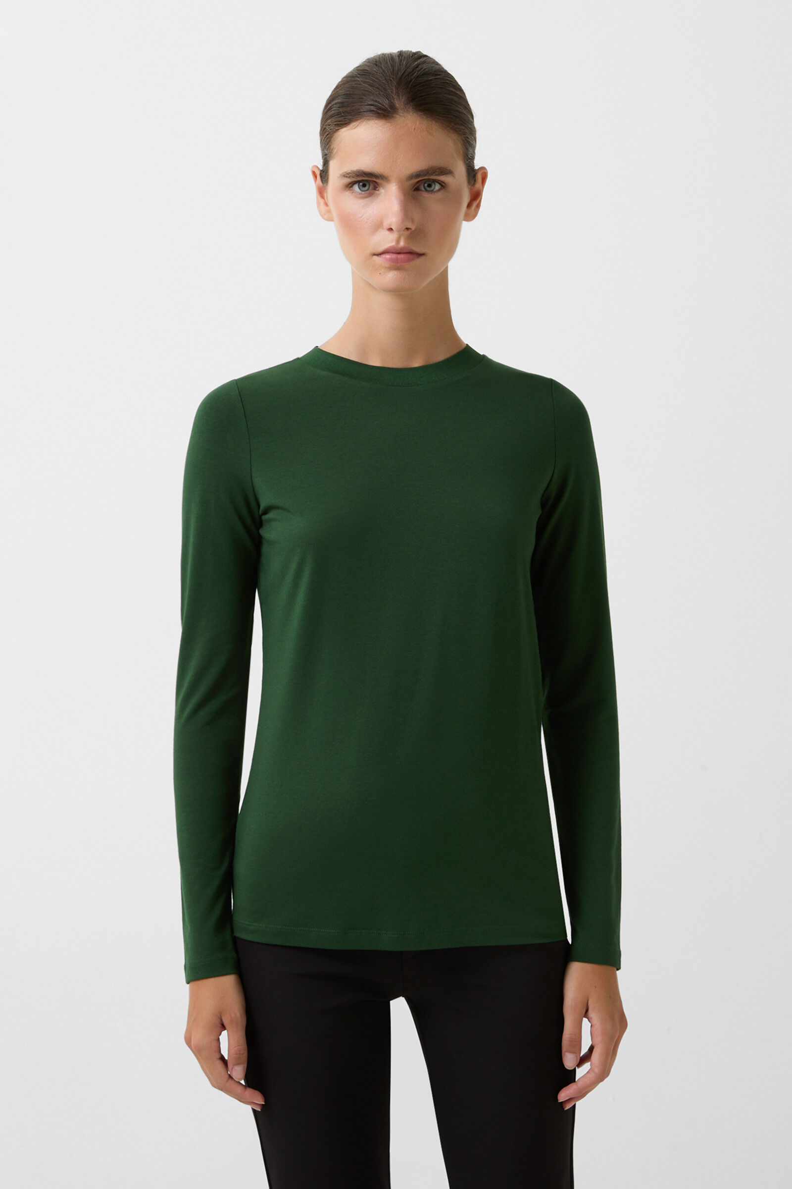 Longsleeve Alexi Dunkelgr&uuml;n