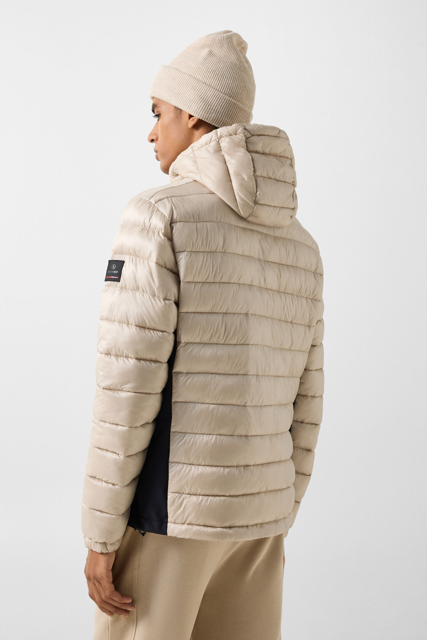 Elvis quilted jacket Beige