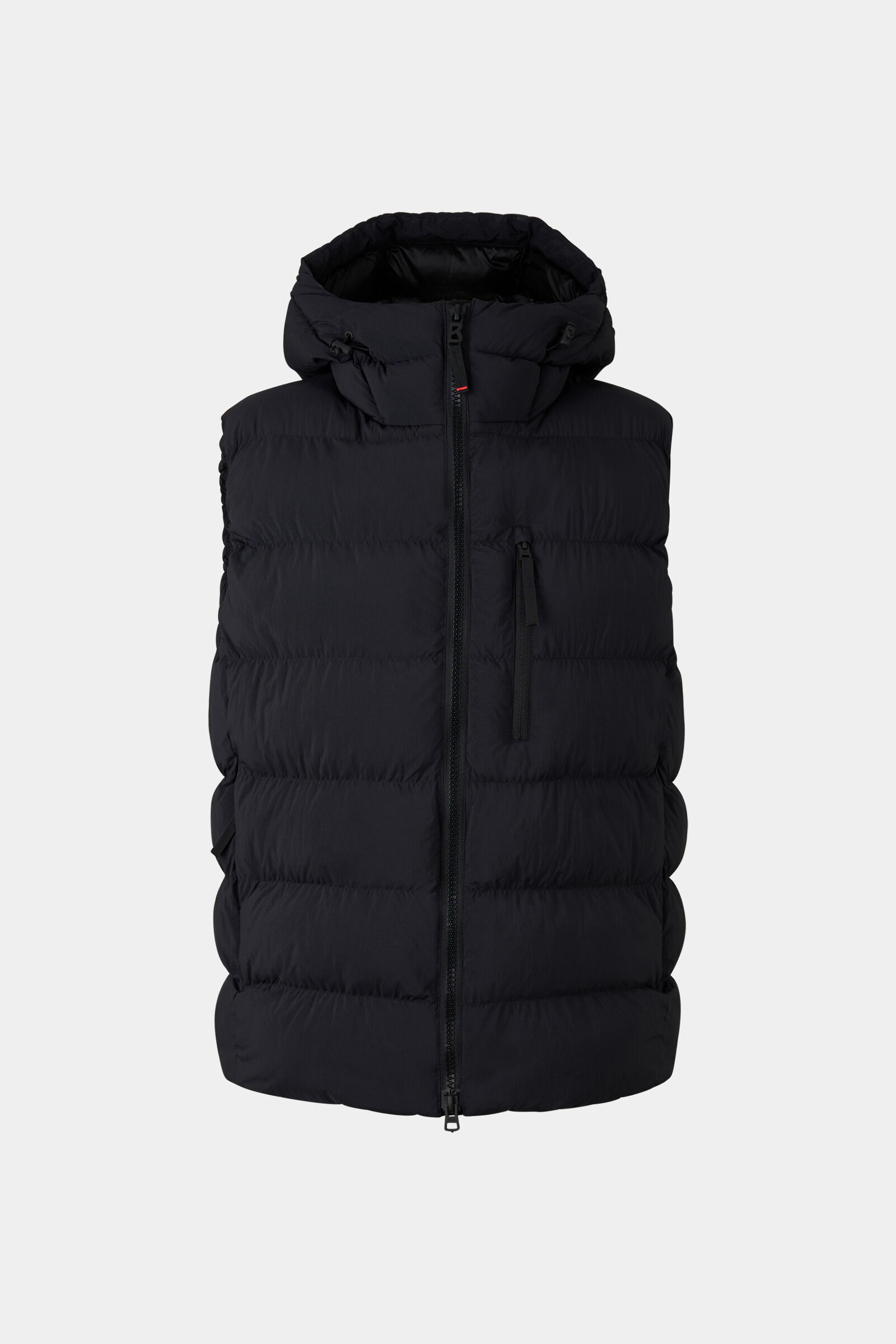 Howard quilted waistcoat Black