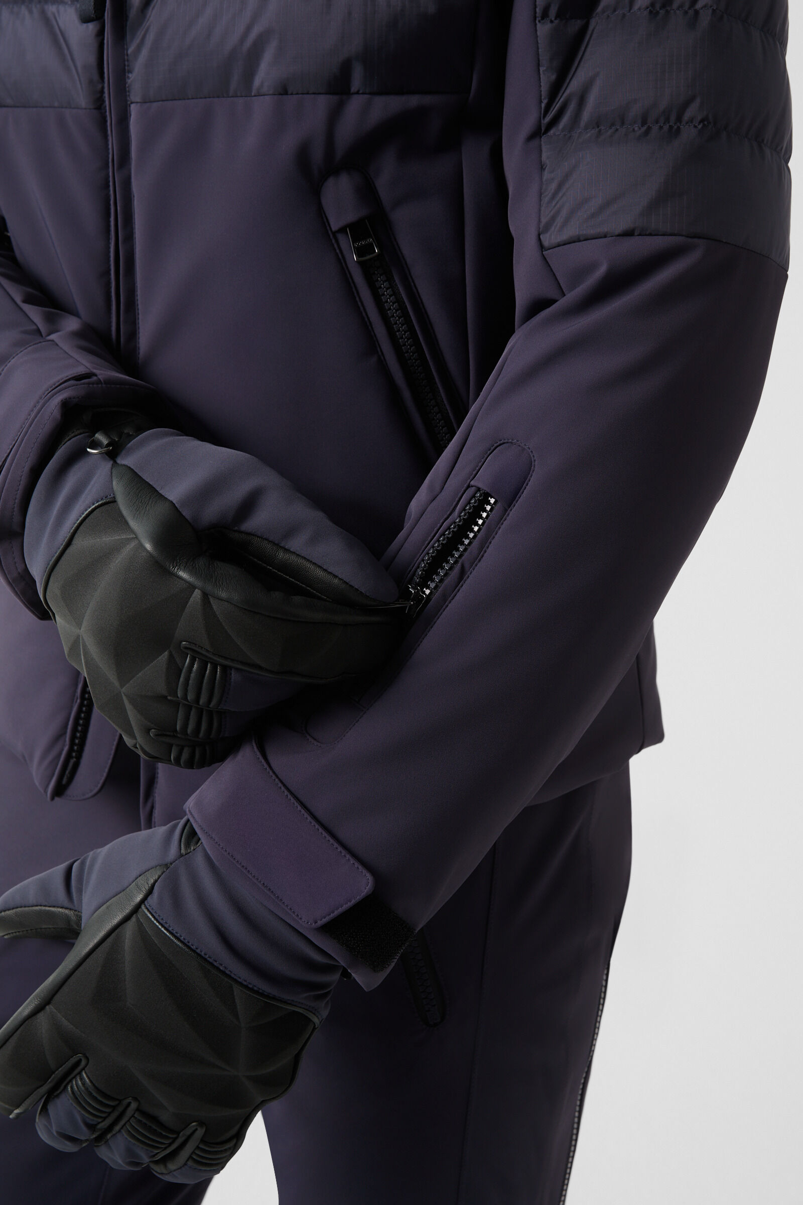 Henik down ski jacket Navy blue