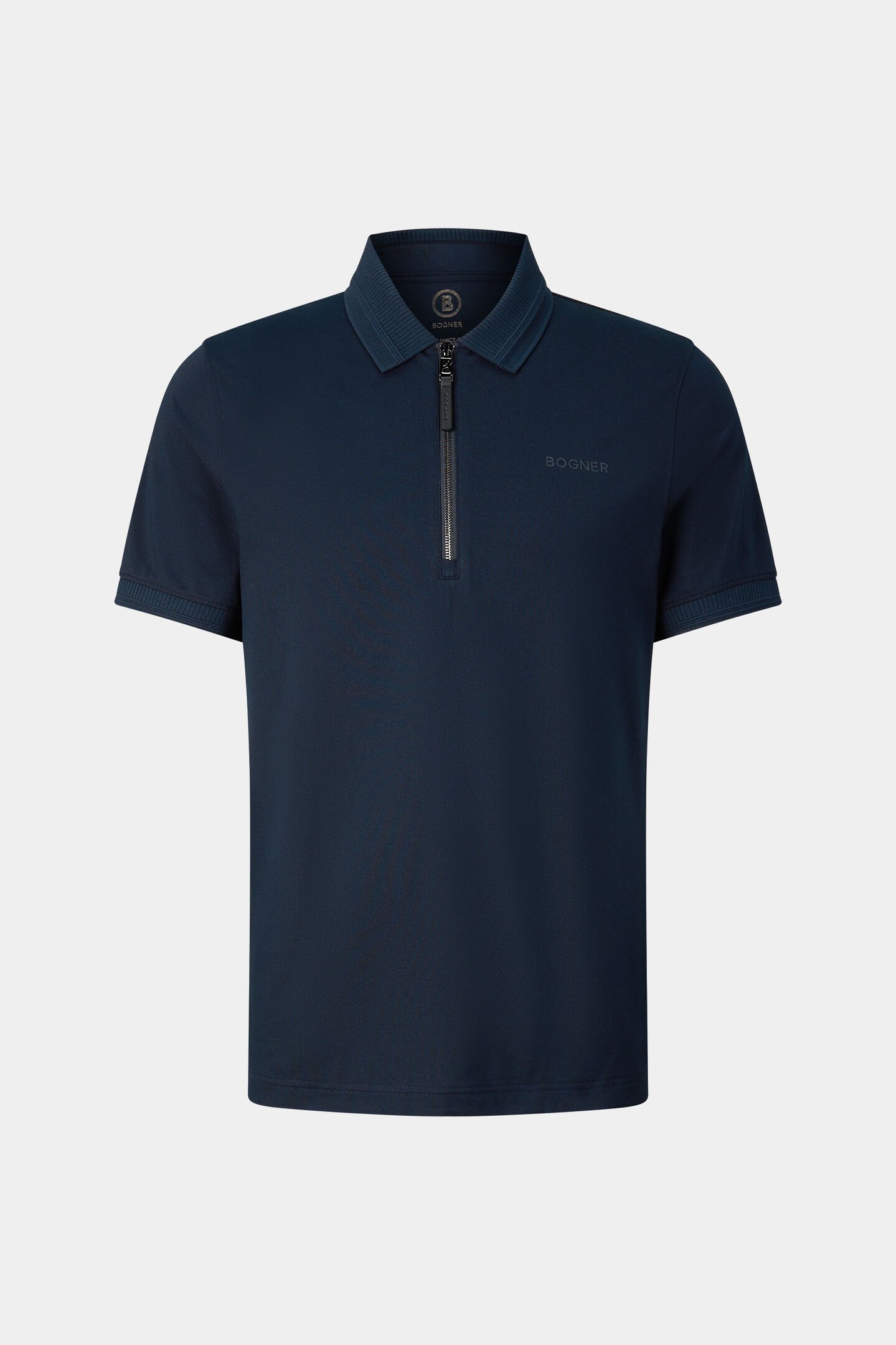 Timo piqu&eacute; polo shirt Navy blue