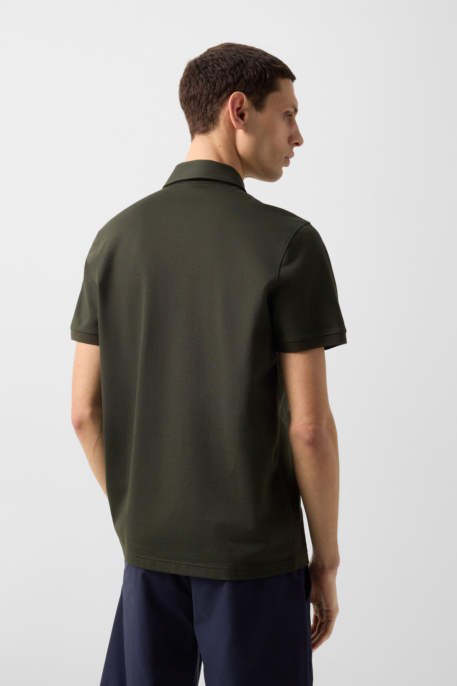 Polo-Shirt Timo Oliv-Gr&uuml;n