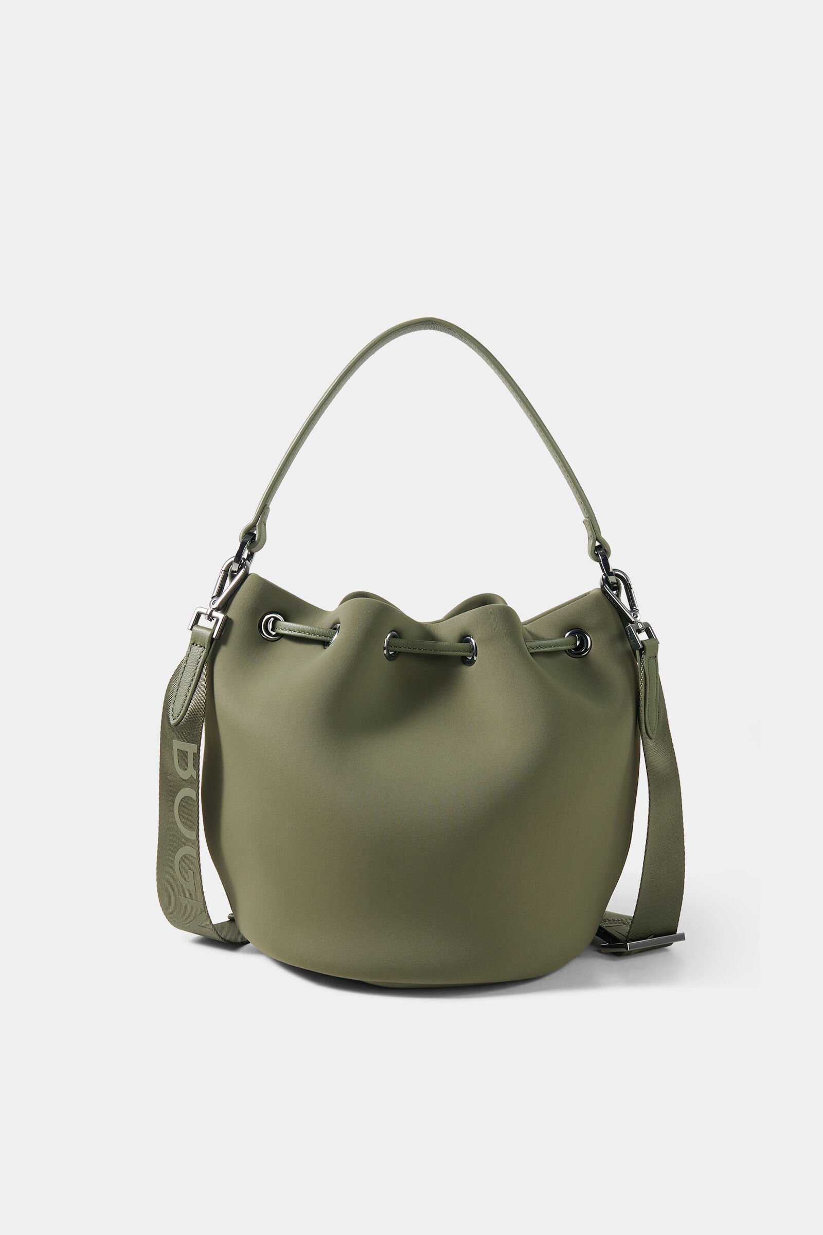 Bucket Bag Alvier Ines Oliv-Gr&uuml;n