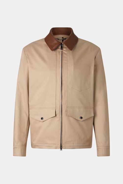 Twill-Jacke Mirco Beige