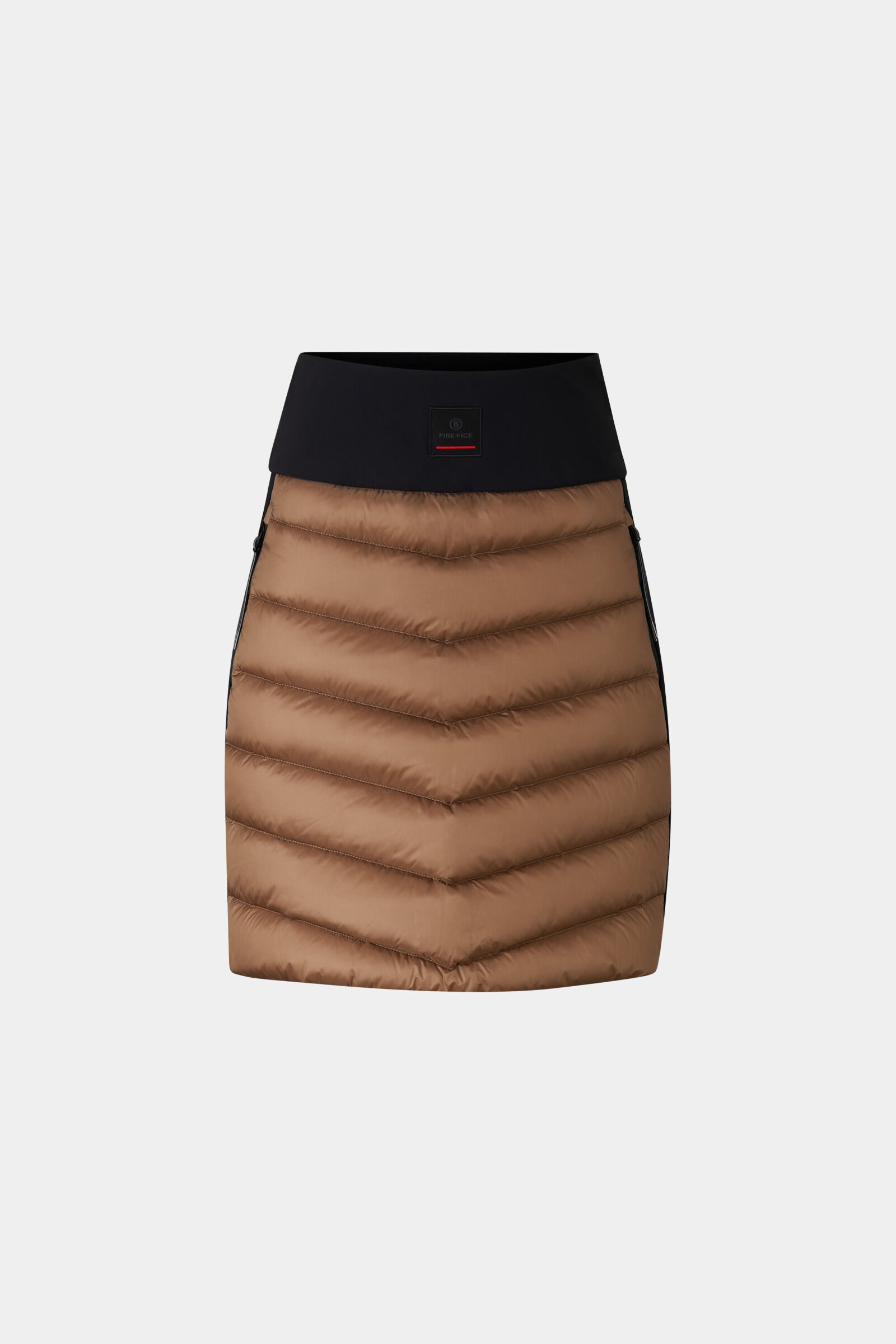 Marei down skirt Caramel/black