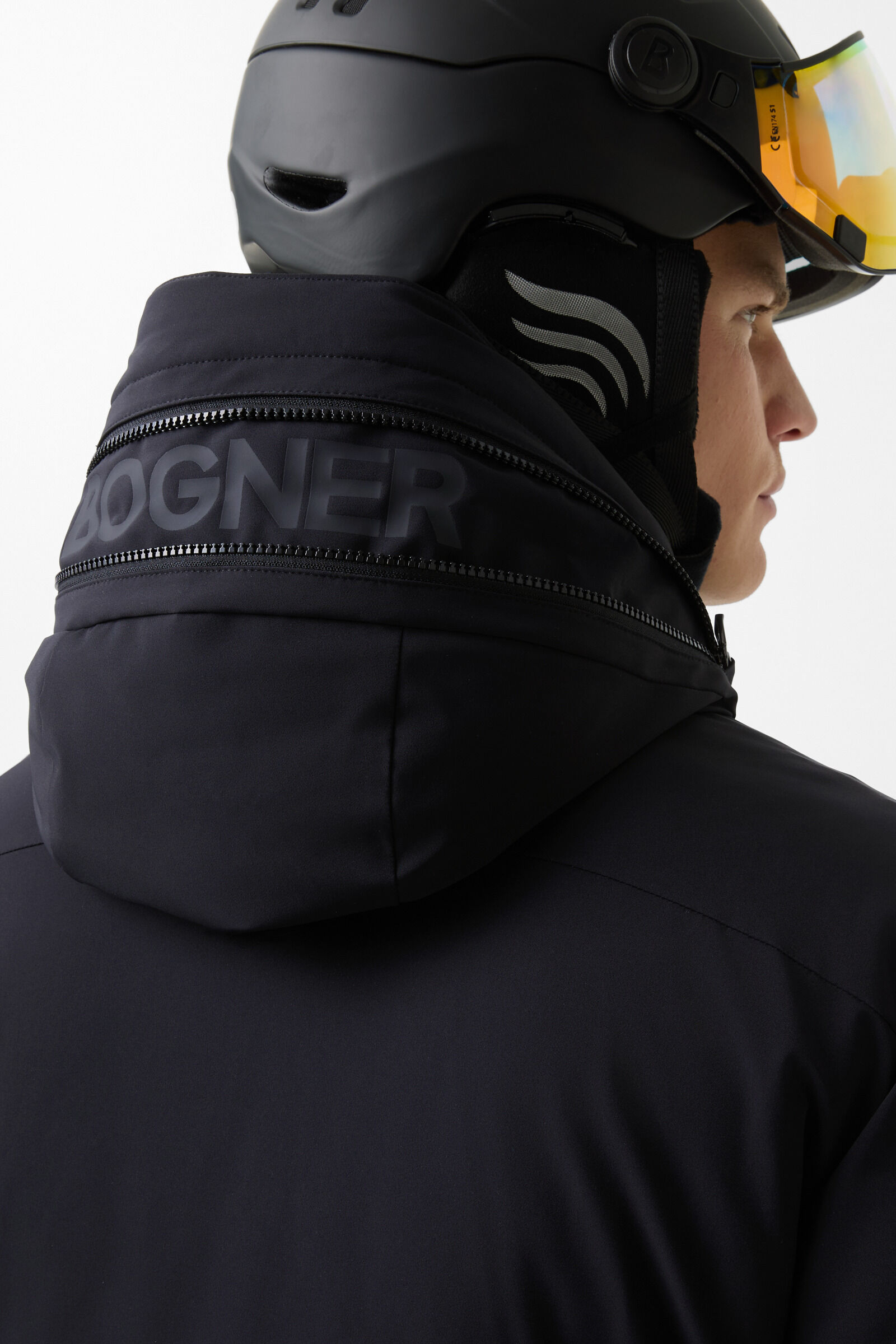 Cobeyn down ski jacket Grey/black