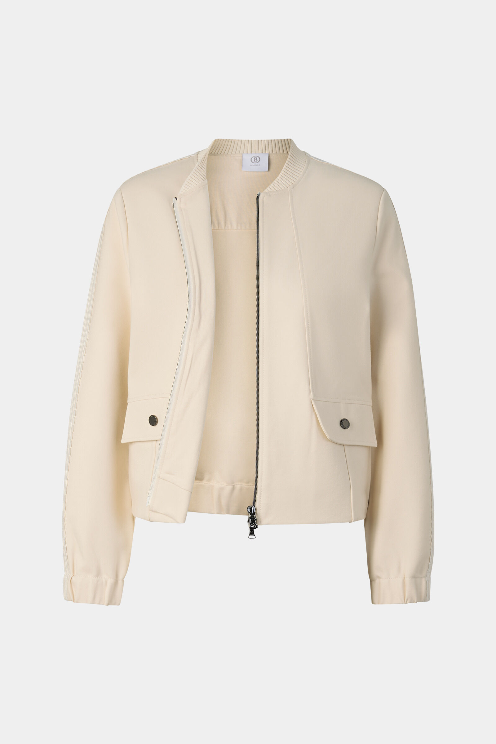 Luisa jersey jacket Cream