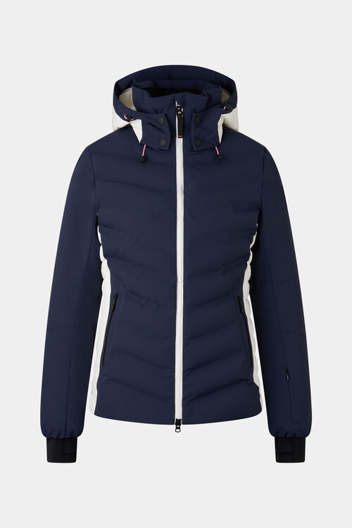 Janka ski jacket Navy blue/white