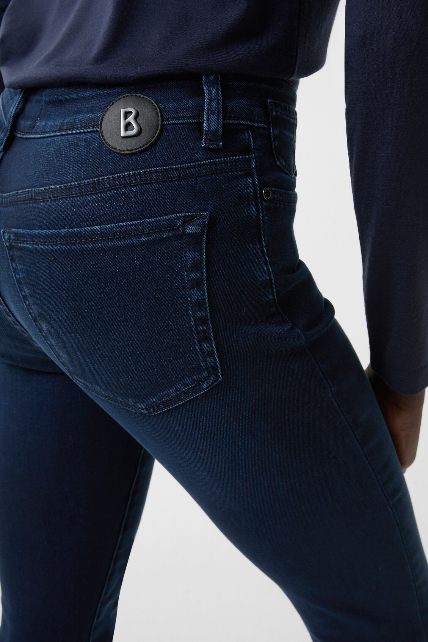 7/8 slim fit jeans Julie Dark Denim Blue
