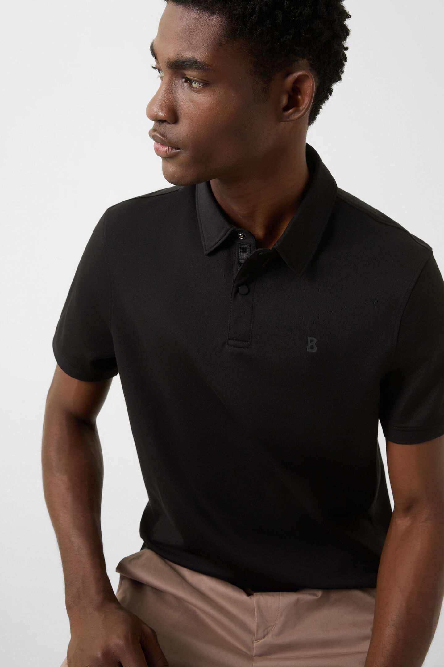 Timo polo shirt Black