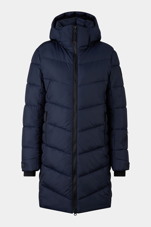 Aenny quilted coat Navy blue