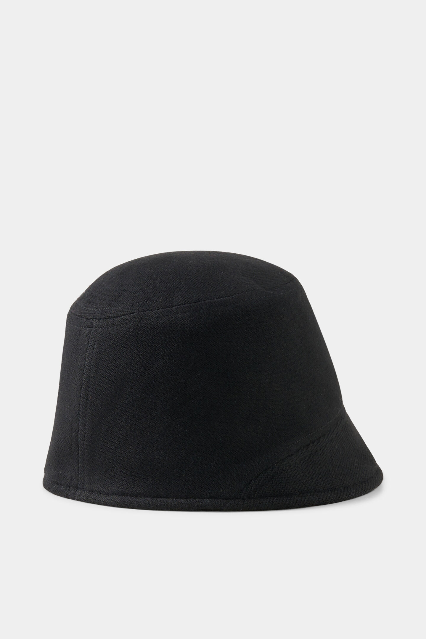 Strick-Bucket Hat Amoux Schwarz