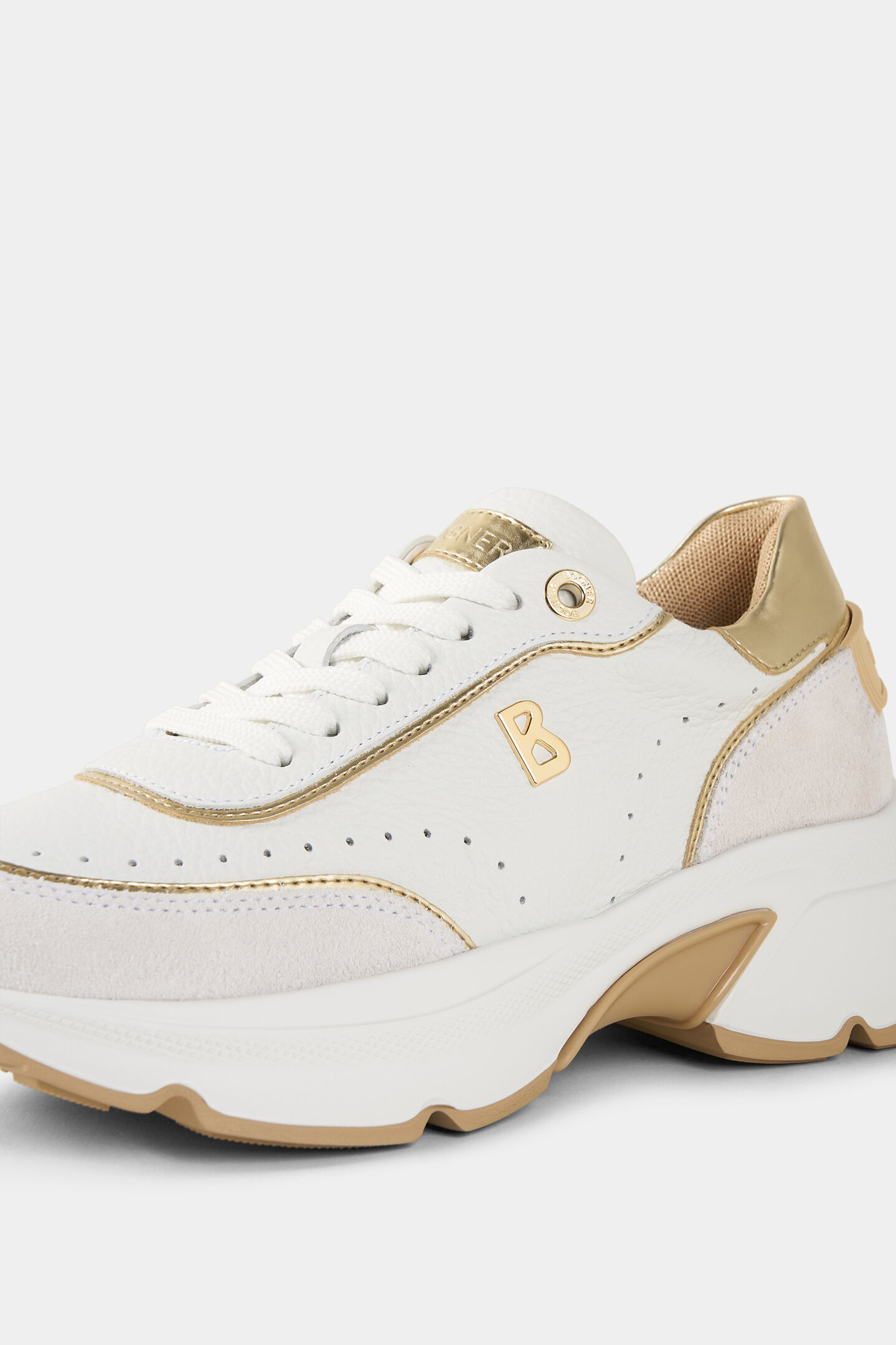 Kobe sneaker White/gold