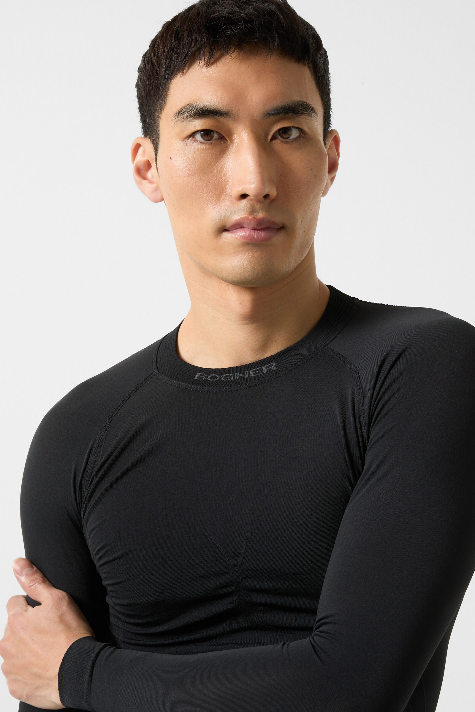 T-shirt long fonctionnel NA501 Noir