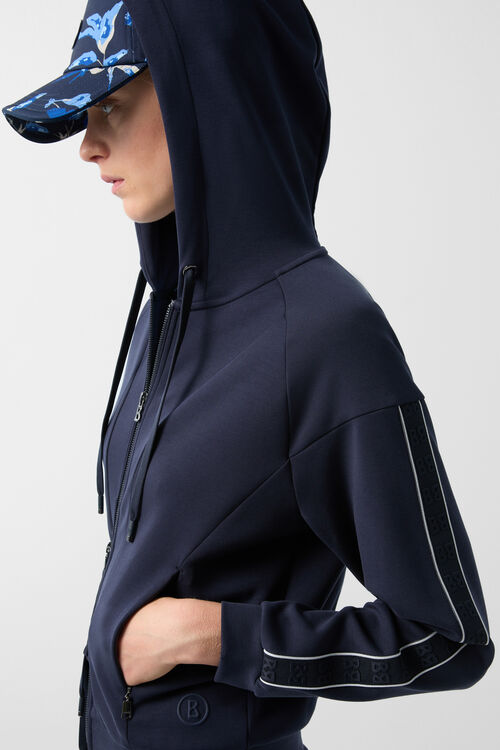 Marlena sweatjas Marineblauw