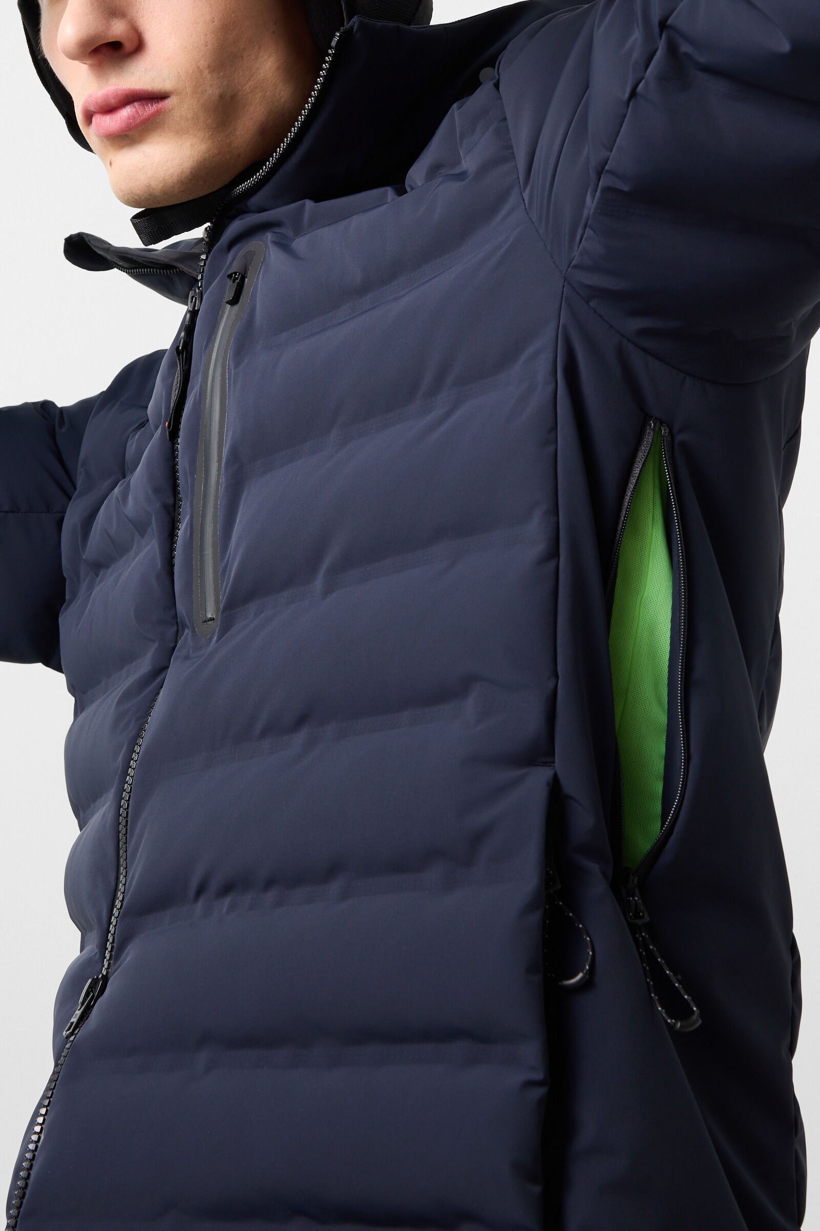 York ski jacket Navy