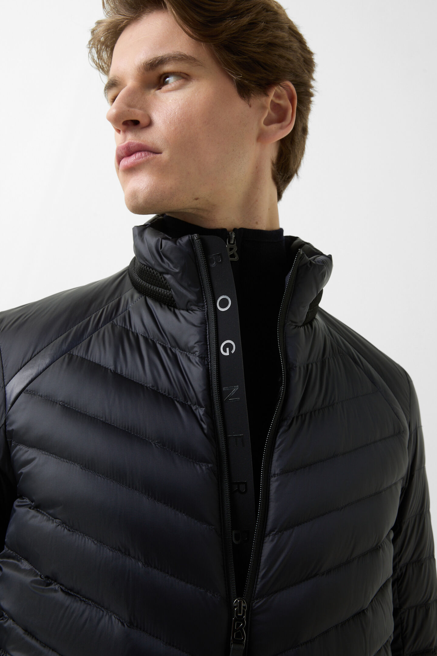 Liman lightweight down jacket Navy blue