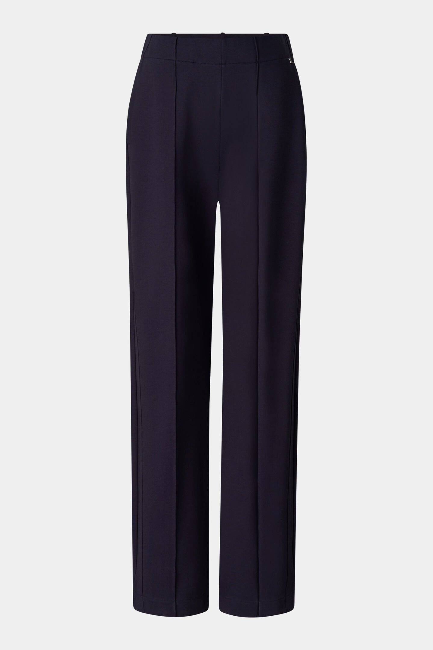 Penny jersey trousers Navy blue