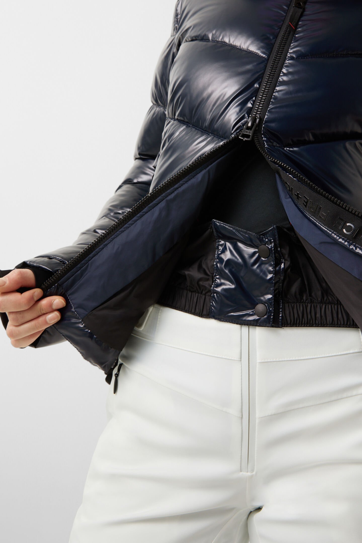 Ski-Steppjacke Saelly Navy-Blau