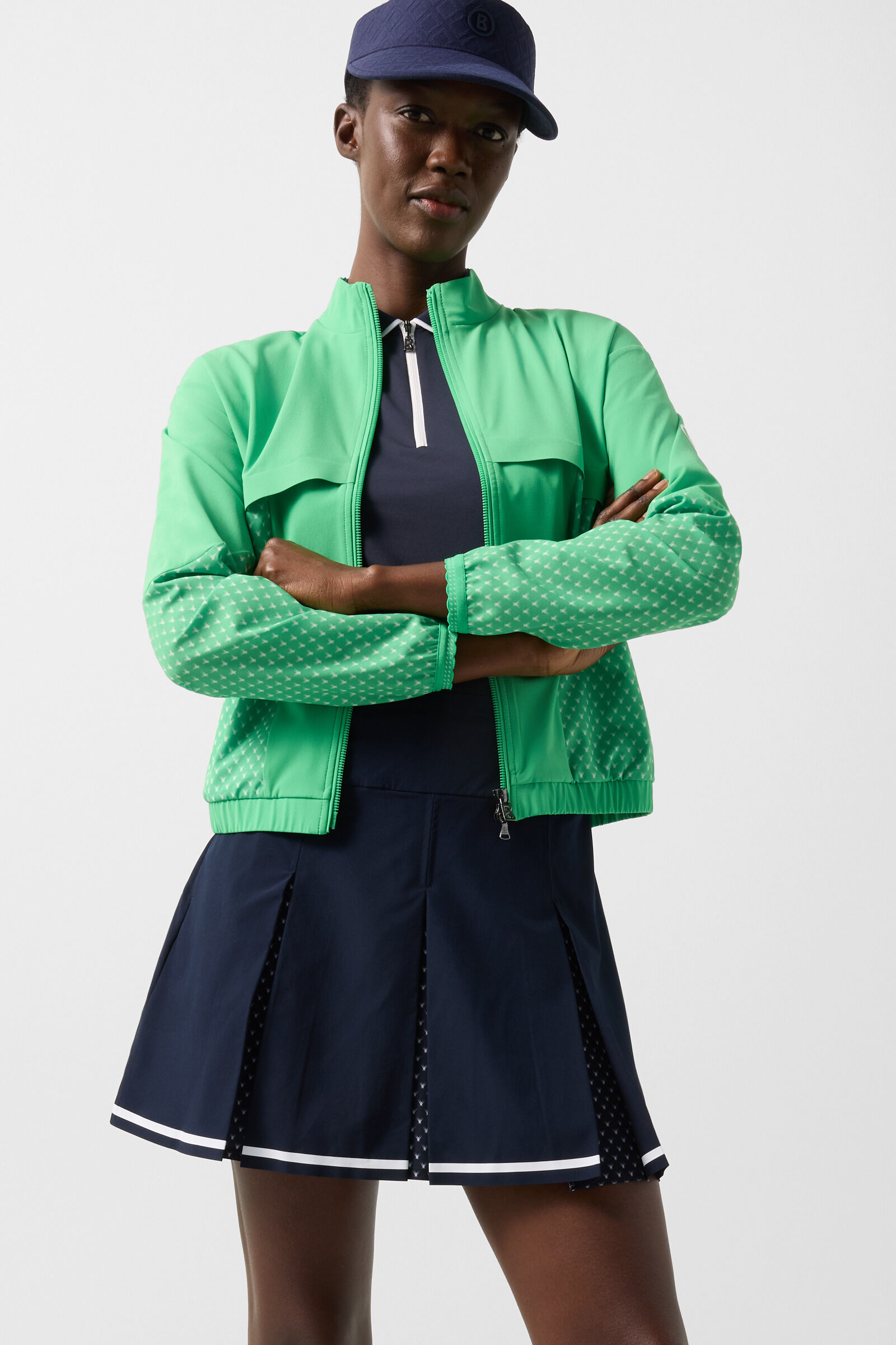 Funktions-Polo-Shirt Caren Navy-Blau