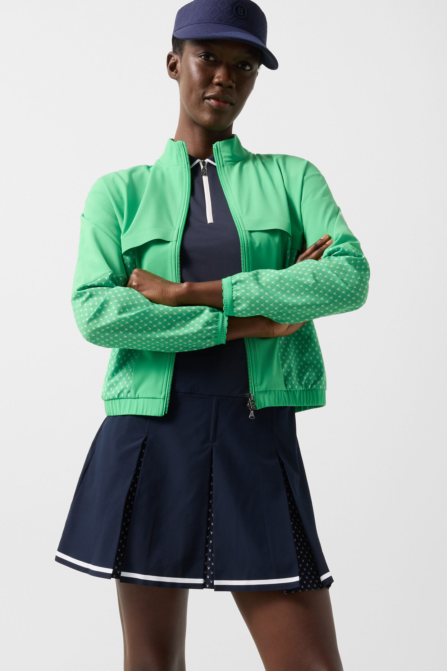 Funktions-Polo-Shirt Caren Navy-Blau