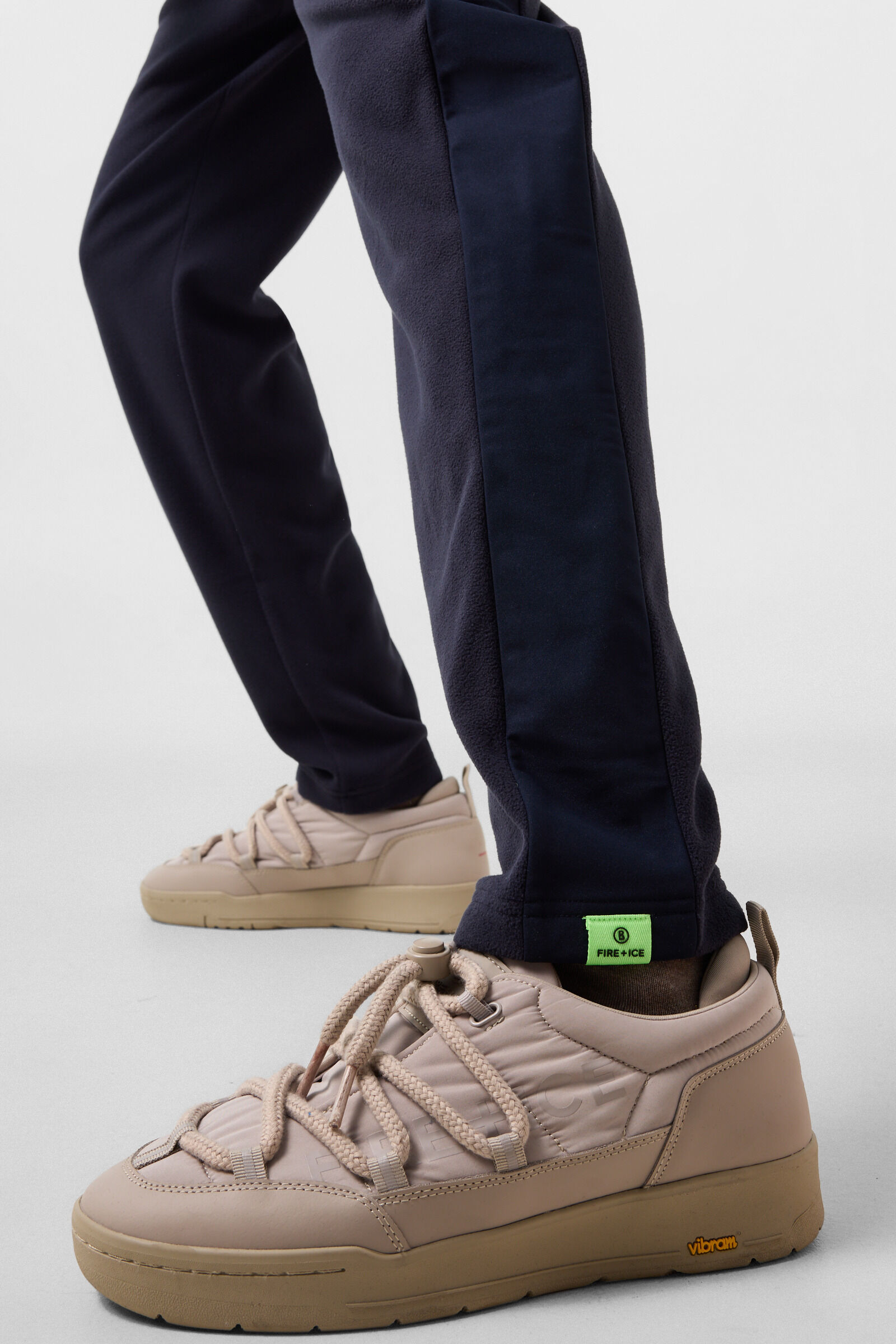 Broder fleece trousers Navy