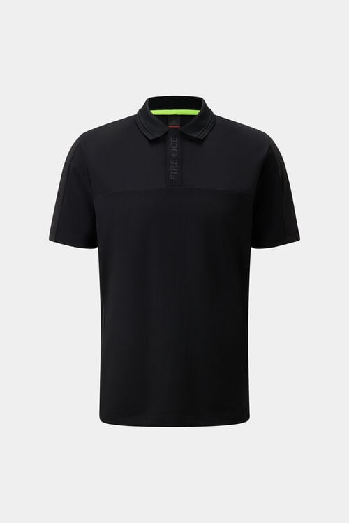 Funktions-Polo-Shirt Matej Schwarz