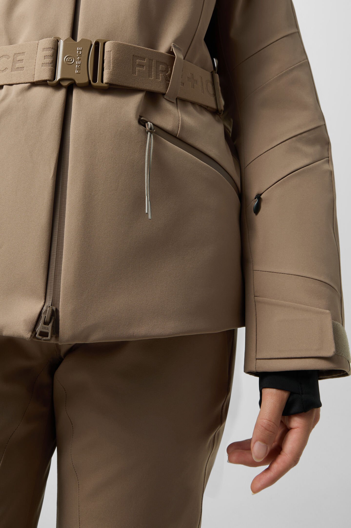 Veste de ski Moia Caramel
