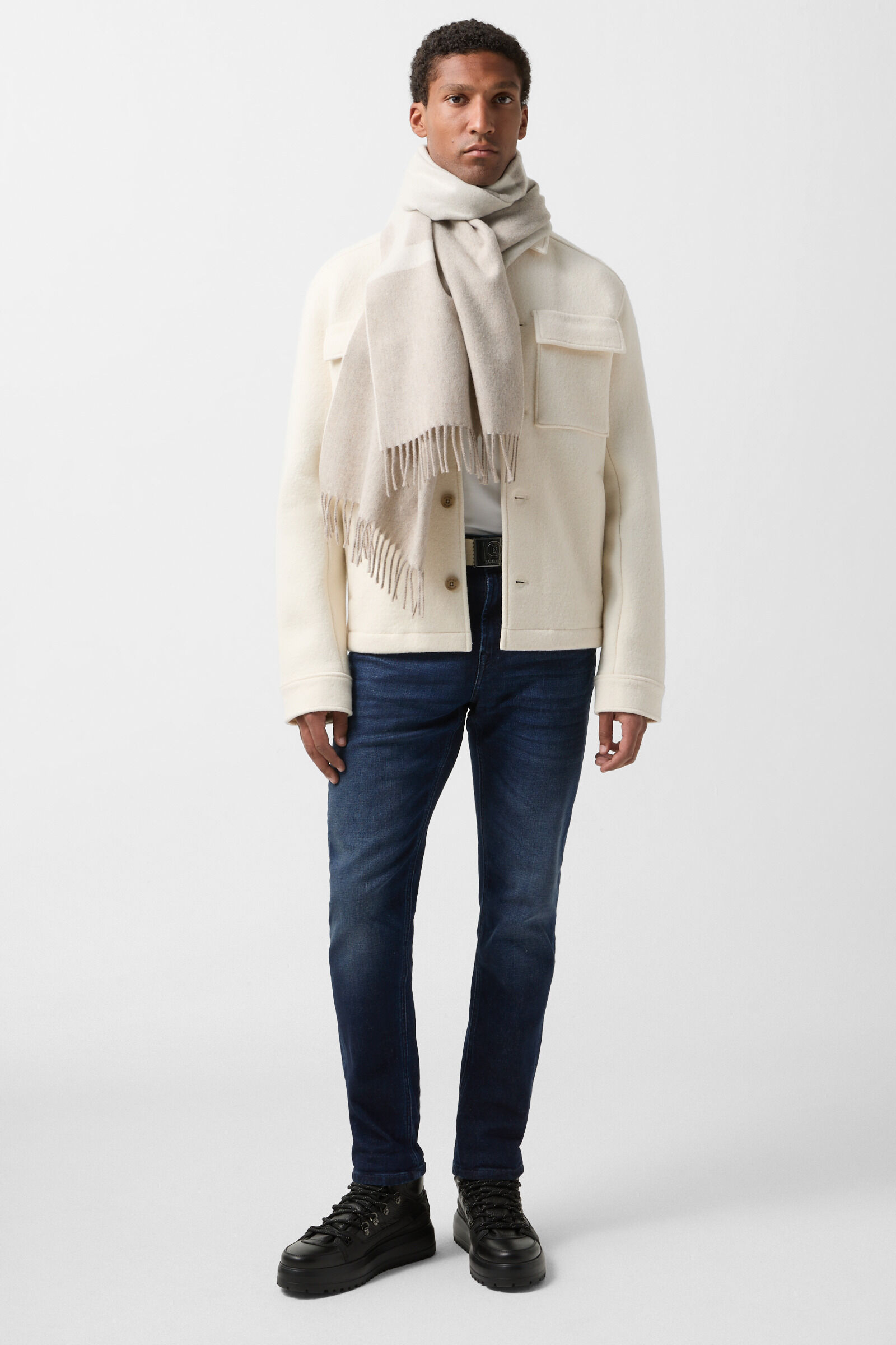 Tapered fit jeans Brian Dark Denim Blue