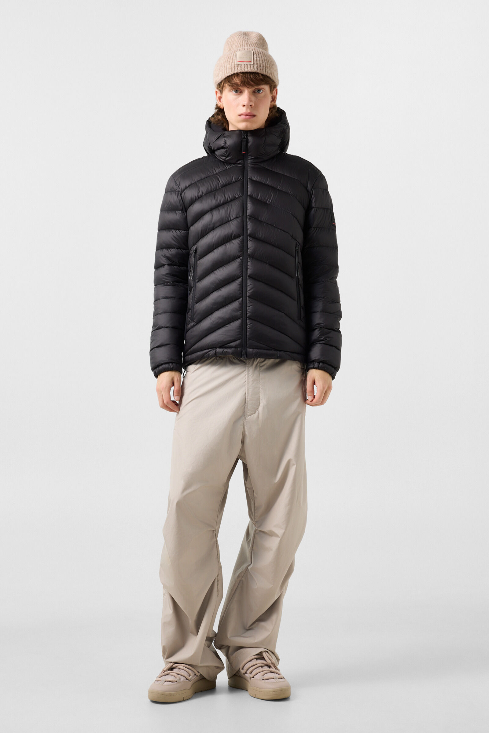 Elvis quilted jacket Black