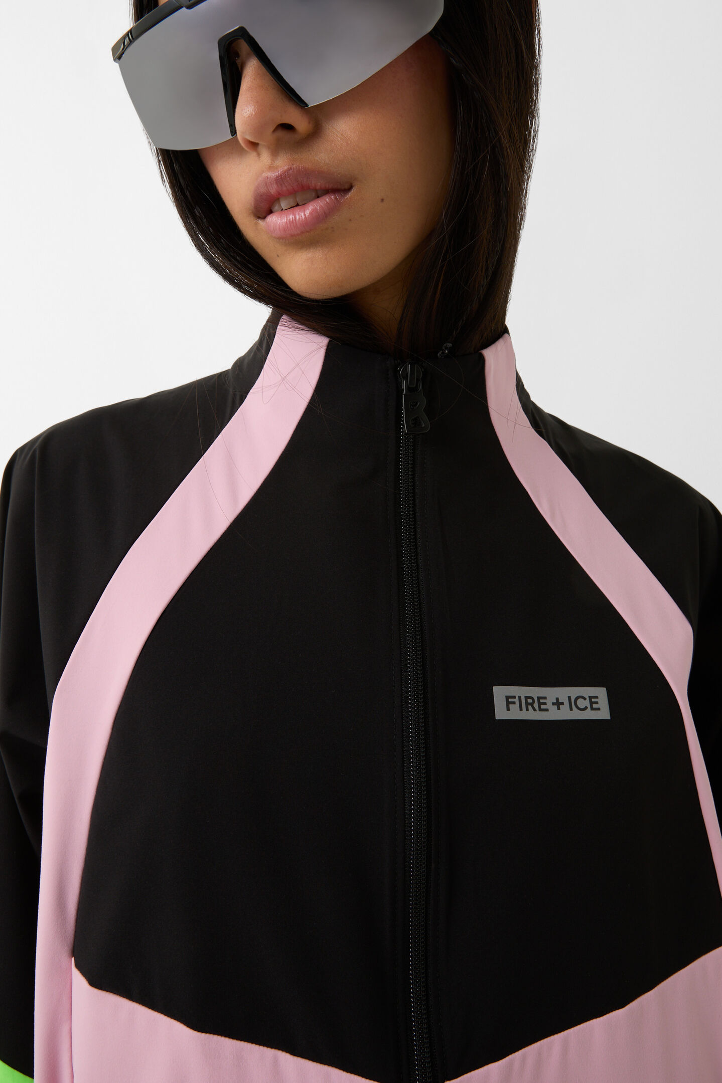 Alina functional jacket Black/pink