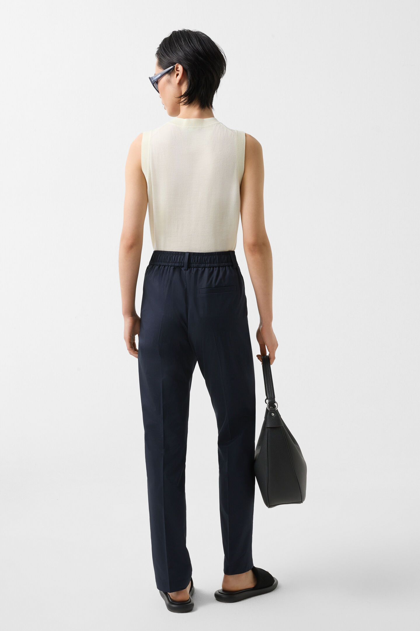 Chinos Abbie Navy blue