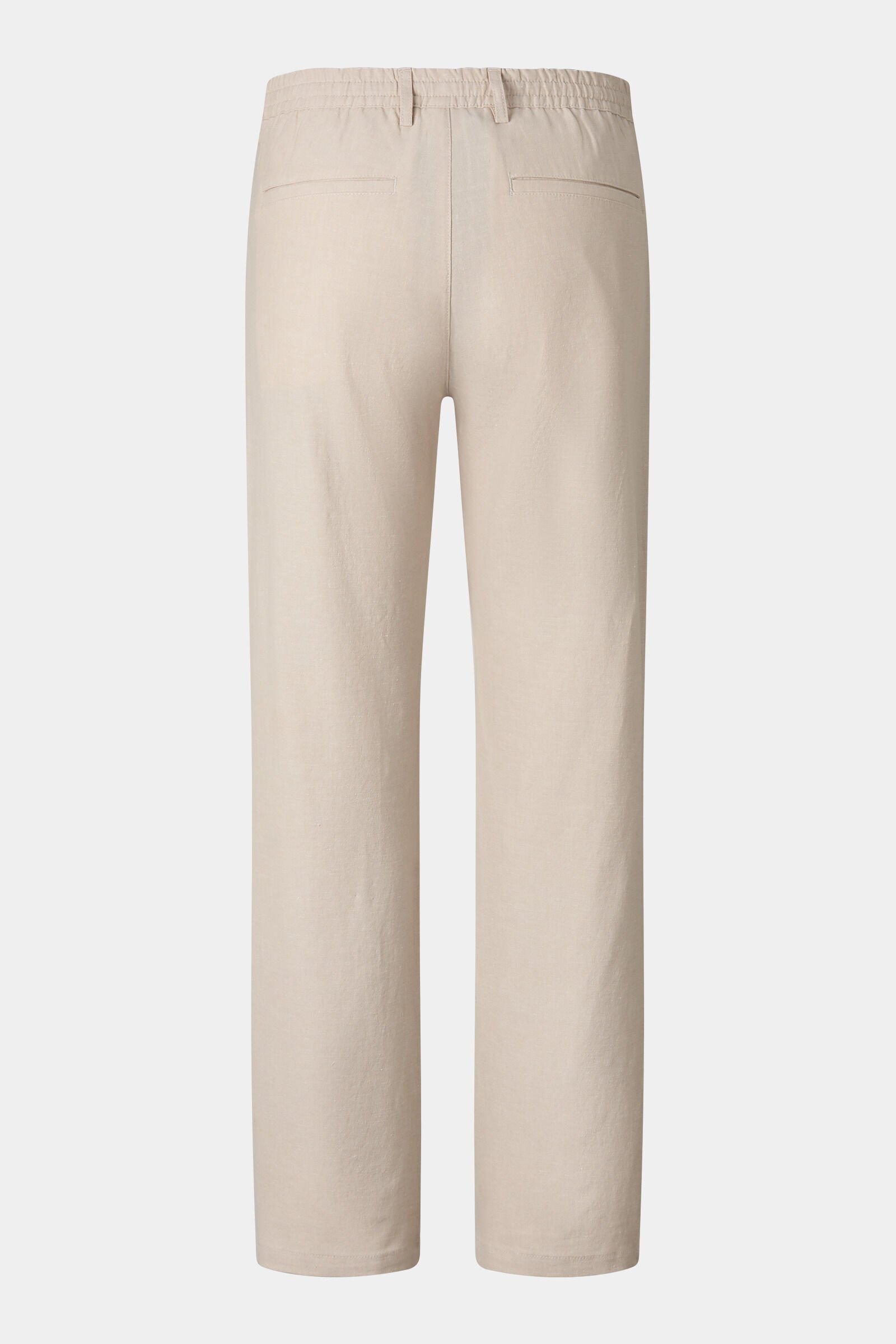 Marcus linen blend trousers Sand